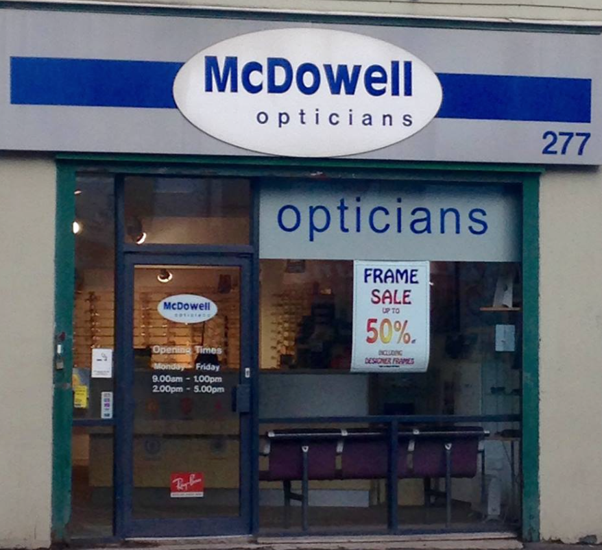 McDowell Opticians Belfast